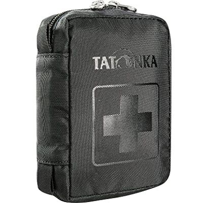 Tatonka First Aid XS EHBO-kit (zonder inhoud) met gedeeld hoofdvak en riemlus om zelf te vullen, afmetingen: 10 x 7 x 4 cm (zwart) Tatonka First Aid XS EHBO-kit (zonder inhoud) met gedeeld hoofdvak en riemlus om zelf te vullen, afmetingen: 10 x 7 x 4 cm (zwart)