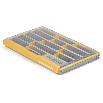 PLANO Edge 3700 Slim Uniseks Professionele Opbergtas, Transparant/Geel, Th PLANO Edge 3700 Slim Uniseks Professionele Opbergtas, Transparant/Geel, Th