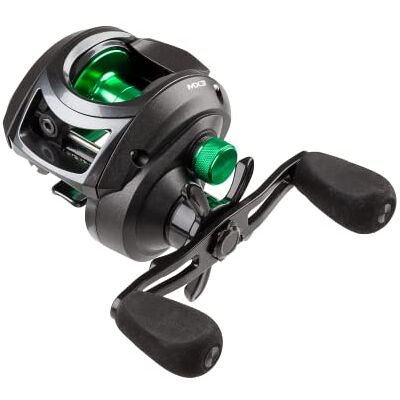 Mitchell MX3 Baitcaster Fishing Reel Strong Super Smooth Baitcaster Reels met Centrifugal Braking System en 4 + 1 Anti-Corrosie Ballagers voor Vissen voor Pike, Perch, Zander Black/Green LP Mitchell MX3 Baitcaster Fishing Reel Strong Super Smooth Baitcaster Reels met Centrifugal Braking System en 4 + 1 Anti-Corrosie Ballagers voor Vissen voor Pike, Perch, Zander Black/Green LP