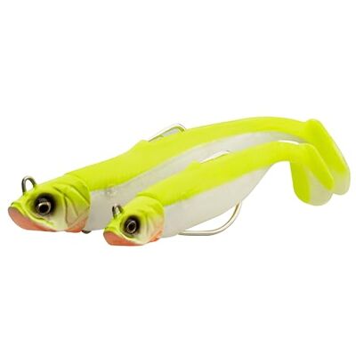 Savage Gear Savage Minnow WL 2+1 Onkruidvrij ontwerp, levendige schoppende actie, ideaal voor dakvissen zoals snoek, baars en snoekbaars, perfect voor zoet- en zoutwatervissers Groen Zilver 12,5 cm Savage Gear Savage Minnow WL 2+1 Onkruidvrij ontwerp, levendige schoppende actie, ideaal voor dakvissen zoals snoek, baars en snoekbaars, perfect voor zoet- en zoutwatervissers Groen Zilver 12,5 cm