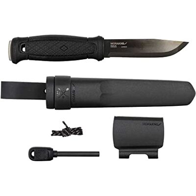 Morakniv Garberg Black Carbon met survivalkit Morakniv Garberg Black Carbon met survivalkit