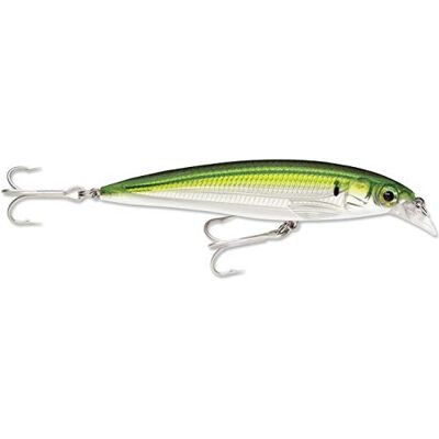 Rapala X-Rap Saltwater Aas met twee haken nr. 3, 1,2-1,8 m zwemdiepte, 10 cm maat, zilverblauwe makreel Rapala X-Rap Saltwater Aas met twee haken nr. 3, 1,2-1,8 m zwemdiepte, 10 cm maat, zilverblauwe makreel