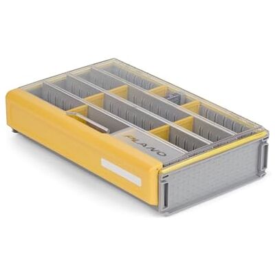 PLANO Unisex Edge Professional 3700 Deep Tackle Storage Transparant/Geel PLANO Unisex Edge Professional 3700 Deep Tackle Storage Transparant/Geel