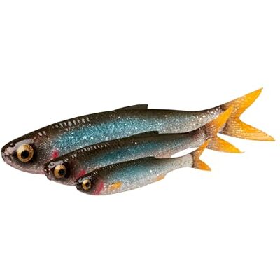 Savage Gear Craft Dying Minnow Rubber Aas, 5 Stuk Savage Gear Craft Dying Minnow Rubber Aas, 5 Stuk