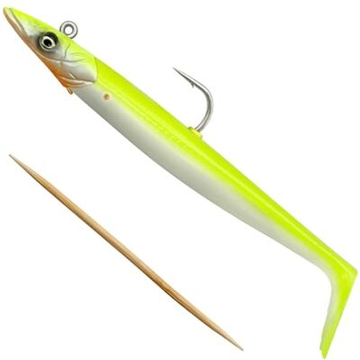 Savage Gear Sandeel V2 Super Realistische Zandspiering Imitatie met Levendige Schoppende Actie, Ideaal voor Roofvissen in Zoutwater, Snoek, Bass & Snoekbaars, Meerdere kleuren en maten Savage Gear Sandeel V2 Super Realistische Zandspiering Imitatie met Levendige Schoppende Actie, Ideaal voor Roofvissen in Zoutwater, Snoek, Bass & Snoekbaars, Meerdere kleuren en maten