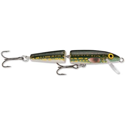 Rapala Gelenlokaas met twee haken nr. 3, 1,2-2,4 m, zwemdiepte 11 cm, snoek Rapala Gelenlokaas met twee haken nr. 3, 1,2-2,4 m, zwemdiepte 11 cm, snoek