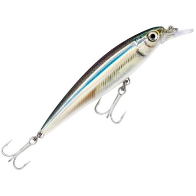Rapala X-Rap Saltwater Aas met twee haken nr. 3, 1,2-1,8 m zwemdiepte, 10 cm maat, zilverblauwe makreel Rapala X-Rap Saltwater Aas met twee haken nr. 3, 1,2-1,8 m zwemdiepte, 10 cm maat, zilverblauwe makreel