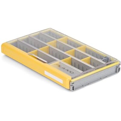 PLANO Edge 3700 standaard unisex professionele opbergtas, transparant/geel PLANO Edge 3700 standaard unisex professionele opbergtas, transparant/geel