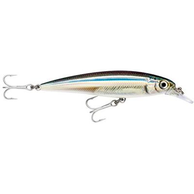 Rapala X-Rap Saltwater Aas met twee haken nr. 3, 1,2-1,8 m zwemdiepte, 10 cm maat, zilverblauwe makreel Rapala X-Rap Saltwater Aas met twee haken nr. 3, 1,2-1,8 m zwemdiepte, 10 cm maat, zilverblauwe makreel
