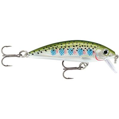 Rapala X-Rap CountDown kunstaas met twee haken nr. 6, 0,9-1,5 m, maat 7 cm, regenboogforel Rapala X-Rap CountDown kunstaas met twee haken nr. 6, 0,9-1,5 m, maat 7 cm, regenboogforel