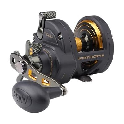 Penn FTHII25NSD Fathom II Star Drag Spoel, 7 Brg, 6.1:1, Rnd, 345/20# Penn FTHII25NSD Fathom II Star Drag Spoel, 7 Brg, 6.1:1, Rnd, 345/20#