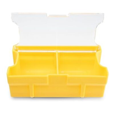 PLANO Opbergdoos voor vishaken, maat M, uniseks, geel PLANO Opbergdoos voor vishaken, maat M, uniseks, geel