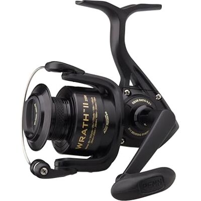 Penn Moulinet de pêche en mer Wrath II Un moulinet de pêche en mer durable et léger conçu pour être polyvalent et excellent rapport qualité/prix. Parfait pour attraper le bar, la morue, le pollack Penn Moulinet de pêche en mer Wrath II Un moulinet de pêche en mer durable et léger conçu pour être polyvalent et excellent rapport qualité/prix. Parfait pour attraper le bar, la morue, le pollack