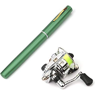Lixada 1 m / 1,4 m opvouwbare hengeltas Reel Combo Mini Pen Kit Telescopische hengel Reel Combo Kit Lixada 1 m / 1,4 m opvouwbare hengeltas Reel Combo Mini Pen Kit Telescopische hengel Reel Combo Kit
