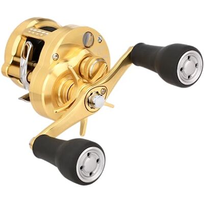 Shimano Reel Calcutta Conquest MD 301 XG linkshandig lange handgreep Shimano Reel Calcutta Conquest MD 301 XG linkshandig lange handgreep