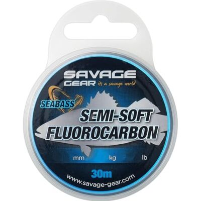 Savage Gear Semi-zachte fluorkoolstof – diameter 0,25 Savage Gear Semi-zachte fluorkoolstof – diameter 0,25