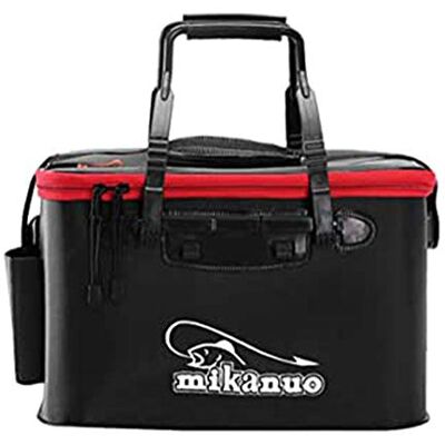 LvRaoo Opvouwbare viswateremmer, transportcontainers voor levende vissen, gereedschap voor reizen, kamperen, boot (zwart #40, 40 x 24 x 24 cm) LvRaoo Opvouwbare viswateremmer, transportcontainers voor levende vissen, gereedschap voor reizen, kamperen, boot (zwart #40, 40 x 24 x 24 cm)