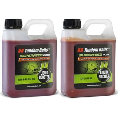 Tandem Baits SuperFeed Pure Booster Perzik Karper Aantrekkelijk Materiaal voor Boilies Granulaat Korrels Aas 1000 ml Tandem Baits SuperFeed Pure Booster Perzik Karper Aantrekkelijk Materiaal voor Boilies Granulaat Korrels Aas 1000 ml