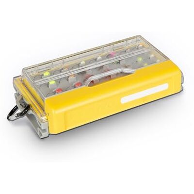 PLANO Edge Micro Jig Box Waterbestendige vliegvis tackle box met magnetische basis, Fly Organizer dozen w roestbescherming, Heavy duty organisatie dozen voor, Mirco jigs PLANO Edge Micro Jig Box Waterbestendige vliegvis tackle box met magnetische basis, Fly Organizer dozen w roestbescherming, Heavy duty organisatie dozen voor, Mirco jigs
