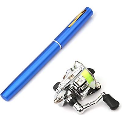 Lixada 1 m / 1,4 m opvouwbare hengeltas Reel Combo Mini Pen Kit Telescopische hengel Reel Combo Kit Lixada 1 m / 1,4 m opvouwbare hengeltas Reel Combo Mini Pen Kit Telescopische hengel Reel Combo Kit