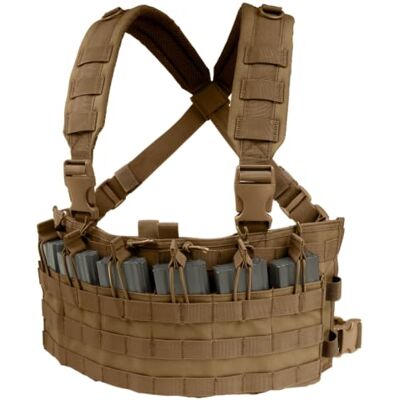 Condor Rapid Assault Chest Rig Coyote Brown, één maat EU Condor Rapid Assault Chest Rig Coyote Brown, één maat EU