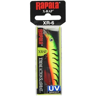Rapala X-Rap Visaas Zoetwatervisuitrusting Visaas met 3D-profiel, Teaser veren en Brill Zwemdiepte 0,9-1,5 m 6 cm/4g Gemaakt in Estland Firetiger UV Rapala X-Rap Visaas Zoetwatervisuitrusting Visaas met 3D-profiel, Teaser veren en Brill Zwemdiepte 0,9-1,5 m 6 cm/4g Gemaakt in Estland Firetiger UV