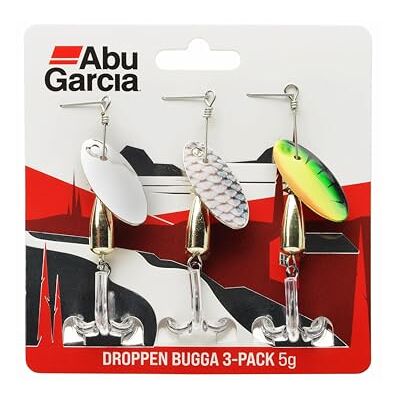 Abu Droppen Bugga 3 stuks – veelzijdige zoetwater spinner kunstaas voor baars, snoek, kopvoorn en forel – laag zwaartepunt voor nauwkeurig werpen, perfect voor zoetwatervissen, gevarieerd 5 cm Abu Droppen Bugga 3 stuks – veelzijdige zoetwater spinner kunstaas voor baars, snoek, kopvoorn en forel – laag zwaartepunt voor nauwkeurig werpen, perfect voor zoetwatervissen, gevarieerd 5 cm