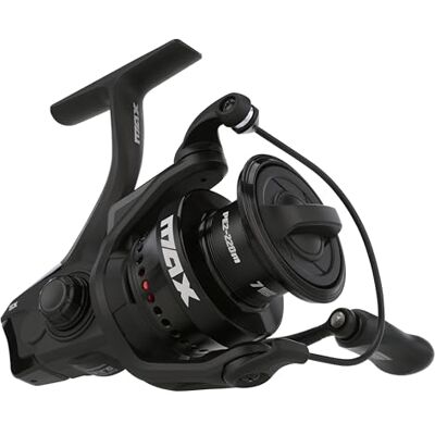 Abu Max SX Spider Reel, Lichtgewicht Graphite, Rocket Lijnmanagement, V-Rotor Ontwerp, Braid Ready Aluminium spoel, Soepele prestaties Zoet- en Watervisserij Verkrijgbaar in maten Abu Max SX Spider Reel, Lichtgewicht Graphite, Rocket Lijnmanagement, V-Rotor Ontwerp, Braid Ready Aluminium spoel, Soepele prestaties Zoet- en Watervisserij Verkrijgbaar in maten