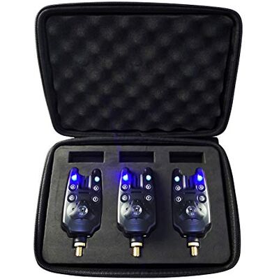 Discoball Bite Alarm Sound-Light met ontvanger Fish Finders Accessoires voor Karpervissen Zeevissen Gereedschap (3 STKS Swinger) Discoball Bite Alarm Sound-Light met ontvanger Fish Finders Accessoires voor Karpervissen Zeevissen Gereedschap (3 STKS Swinger)