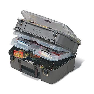 PLANO Magnum Guide Series 1444 Visbox, grafiet/rook, eenheidsmaat PLANO Magnum Guide Series 1444 Visbox, grafiet/rook, eenheidsmaat