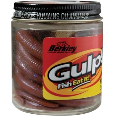 Berkley Gulp! Nightcrawler Freshwater 6" donkerbruin Berkley Gulp! Nightcrawler Freshwater 6" donkerbruin