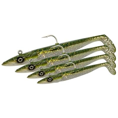 Savage Gear Sandeel V2 Super Realistische Zandspiering Imitatie met Levendige Schoppende Actie, Ideaal voor Roofvissen in Zoutwater, Snoek, Bass & Snoekbaars, Meerdere kleuren en maten Savage Gear Sandeel V2 Super Realistische Zandspiering Imitatie met Levendige Schoppende Actie, Ideaal voor Roofvissen in Zoutwater, Snoek, Bass & Snoekbaars, Meerdere kleuren en maten