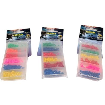 blntackle76 Behr Set van 3 bevestigingsringen 3 verschillende dozen met alle gangbare maten kleurenmix blntackle76 Behr Set van 3 bevestigingsringen 3 verschillende dozen met alle gangbare maten kleurenmix