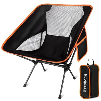 Frasheng Campingstoel, compact, ultralicht, opvouwbare strandstoel, draagbaar, licht, opvouwbaar, campingstoel, draagbaar, ultralicht, met draagtas voor picknick, vissen Frasheng Campingstoel, compact, ultralicht, opvouwbare strandstoel, draagbaar, licht, opvouwbaar, campingstoel, draagbaar, ultralicht, met draagtas voor picknick, vissen