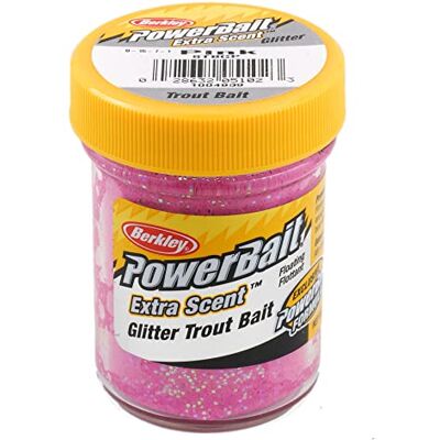 Berkley Powerbait Select Glitter Troutbait Lokpasta voor forelvissen Berkley Powerbait Select Glitter Troutbait Lokpasta voor forelvissen