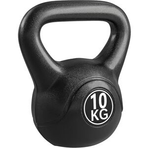 HOMCOM Kettlebell Halter, 10 kg met ergonomische handgreep, kogelhalter, krachttraining, training, fitness, gym, zwart HOMCOM Kettlebell Halter, 10 kg met ergonomische handgreep, kogelhalter, krachttraining, training, fitness, gym, zwart