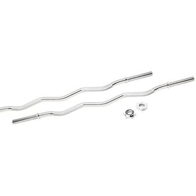 Bad Company SZ halterstang 120 cm met stersluitingen 30/31 mm chroom Bad Company SZ halterstang 120 cm met stersluitingen 30/31 mm chroom