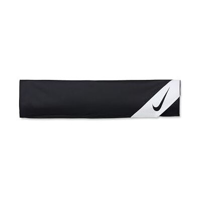 Nike N.000.0005.010.NS, uniseks sporthanddoek voor volwassenen, zwart Nike N.000.0005.010.NS, uniseks sporthanddoek voor volwassenen, zwart