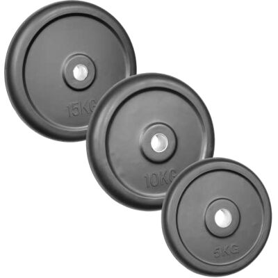 POWER EXTREME Rubberen halterschijven, 31 mm (0,5 kg-20 kg) POWER EXTREME Rubberen halterschijven, 31 mm (0,5 kg-20 kg)