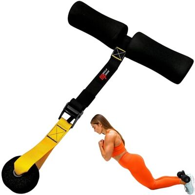 MuscleForge Nordic Curl Verstelbare hamstringband Been- en buikspiertrainer tot 181,4 kg met deurbevestiging MuscleForge Nordic Curl Verstelbare hamstringband Been- en buikspiertrainer tot 181,4 kg met deurbevestiging