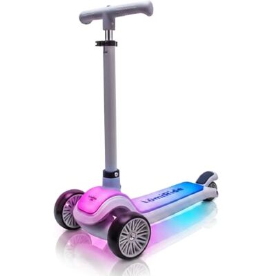 Sun LUMI RIDE Kinderstep, weegschaal, drie wielen, led, 3+, opvouwbaar, verstelbaar stuur, voetrem, antislip platform, afneembaar stuur balance, guidon réglable, frein au pied, plateforme antidérapante, guidon amovible, développe équilibre et coordinati Sun LUMI RIDE Kinderstep, weegschaal, drie wielen, led, 3+, opvouwbaar, verstelbaar stuur, voetrem, antislip platform, afneembaar stuur balance, guidon réglable, frein au pied, plateforme antidérapante, guidon amovible, développe équilibre et coordinati