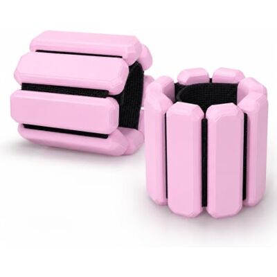 OulQinyhome 2 stuks verstelbare polsgewichten voor pols en enkel, fitnessarmband voor yoga, pilates, hardlopen, zwemmen en krachttraining OulQinyhome 2 stuks verstelbare polsgewichten voor pols en enkel, fitnessarmband voor yoga, pilates, hardlopen, zwemmen en krachttraining