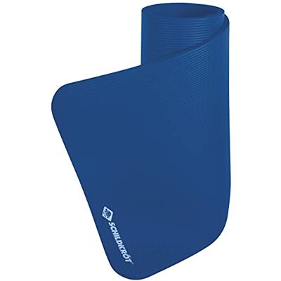 Schildkröt Fitnessmat XL, 15 mm, blauw, met draagriem, 960163 Schildkröt Fitnessmat XL, 15 mm, blauw, met draagriem, 960163