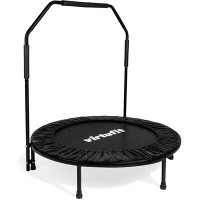 VirtuFit Trampoline d'extérieur Trampoline de jardin Trampoline avec clôture de sécurité et barres rembourrées pour enfants Pour l'intérieur et l'extérieur VirtuFit Trampoline d'extérieur Trampoline de jardin Trampoline avec clôture de sécurité et barres rembourrées pour enfants Pour l'intérieur et l'extérieur
