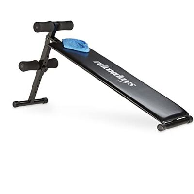 Relaxdays Sit Up Inklapbare halterbank, 5 standen, verstelbaar, voor buikspieren, zwart Relaxdays Sit Up Inklapbare halterbank, 5 standen, verstelbaar, voor buikspieren, zwart