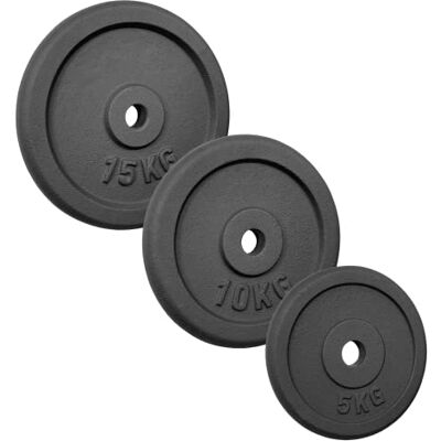 POWER EXTREME Halterschijven van gietijzer, 31 mm (0,5-20 kg) POWER EXTREME Halterschijven van gietijzer, 31 mm (0,5-20 kg)