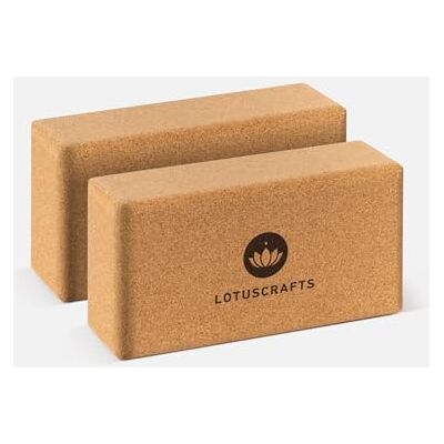 Lotuscrafts Yogabaksteen Luik Supra Grip – milieuvriendelijk – natuurkurk Portugal – yoga-blok Lotuscrafts Yogabaksteen Luik Supra Grip – milieuvriendelijk – natuurkurk Portugal – yoga-blok
