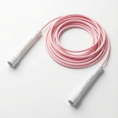 Elevate Rope Professioneel snelheidstouw 3 m verstelbaar springtouw PVC 5 mm met nylon kern voor cardio, dubbele sprongen en crossfit duurzaam springtouw Elevate Rope Professioneel snelheidstouw 3 m verstelbaar springtouw PVC 5 mm met nylon kern voor cardio, dubbele sprongen en crossfit duurzaam springtouw