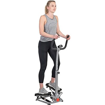 Sunny Health & Fitness Stepapparaat, uniseks, volwassenen SF-S020027, grijs, één maat Sunny Health & Fitness Stepapparaat, uniseks, volwassenen SF-S020027, grijs, één maat