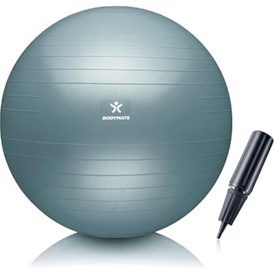 BODYMATE Fitnessbal + pomp + e-book – verschillende maten en kleuren BODYMATE Fitnessbal + pomp + e-book – verschillende maten en kleuren